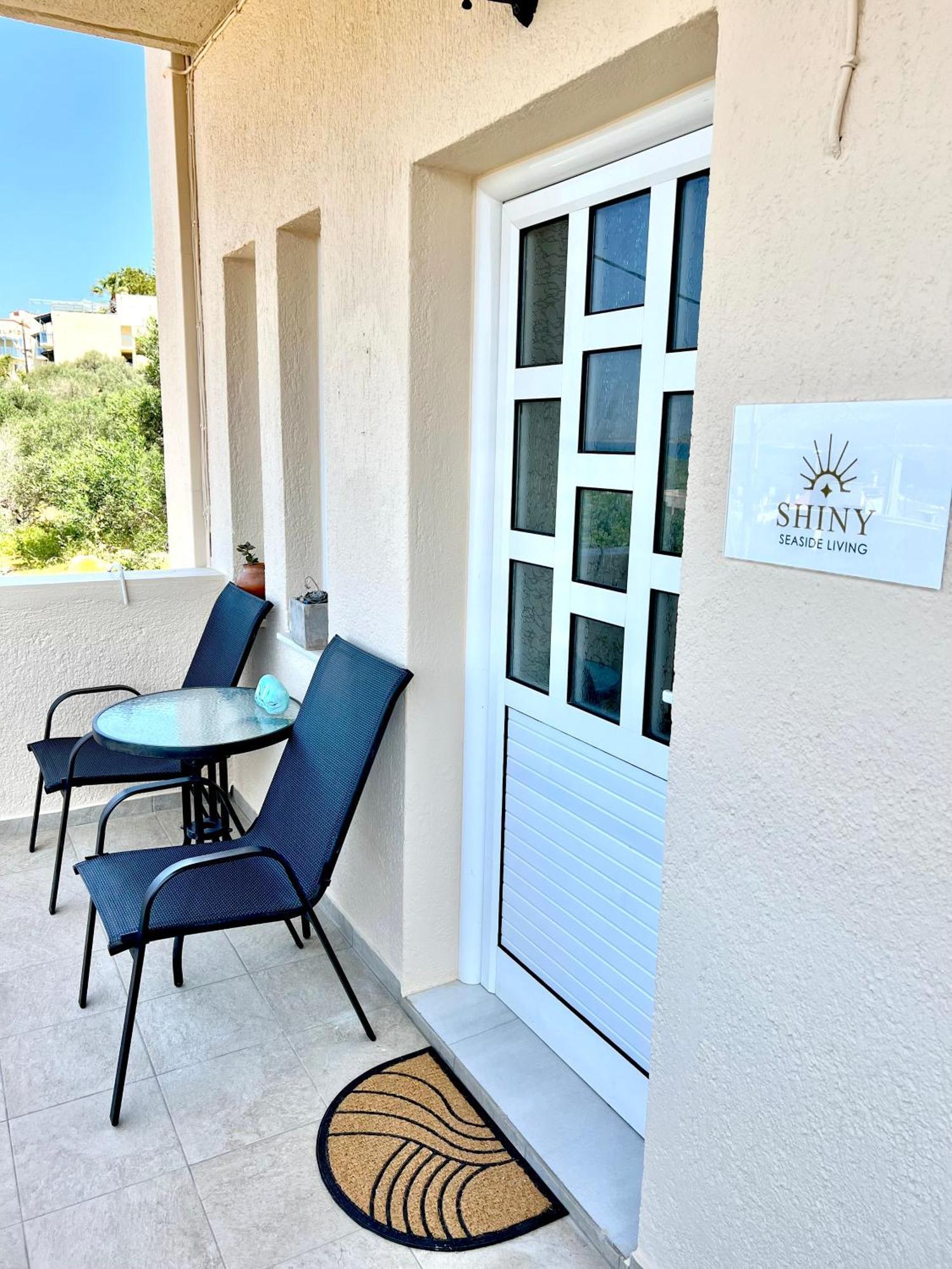 “Shiny” Sea View Apartment At Istron Agios Nikolaos  Bagian luar foto